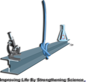 Improving Life By Strengthening Science logo.